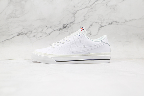 Court Legacy Shoes White/White/Black 5