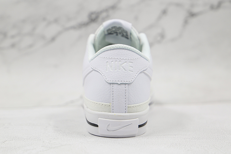 Court Legacy Shoes White/White/Black 19