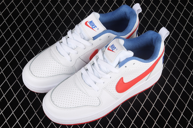 Court Borough Low Bg White/Red/Blue 25