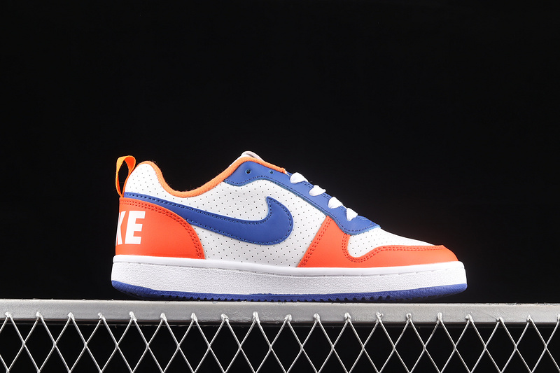 Court Borough Low Gs White/Orange/Blue 3