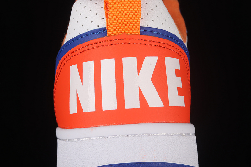 Court Borough Low Gs White/Orange/Blue 15