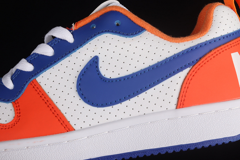 Court Borough Low Gs White/Orange/Blue 19