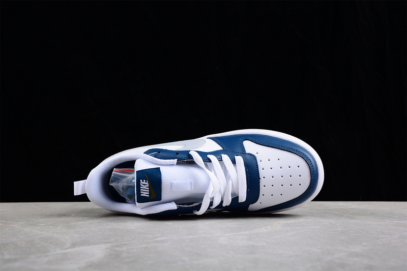 Court Borough Low 2 Gs White/Valerian Blue/Light Grey 7