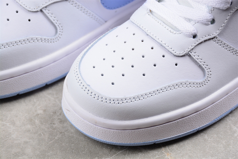 Court Borough Low 2 White/Blue 7