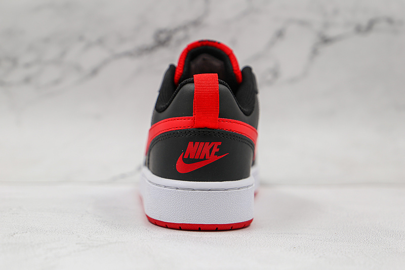 Court Borough Low 2 Gs Bred Black/University Red/White 19