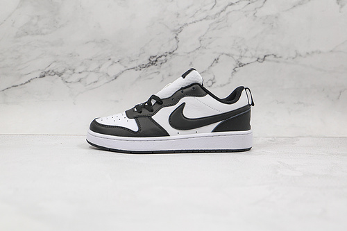 Court Borough Low 2 Gs Black/White/Black 9