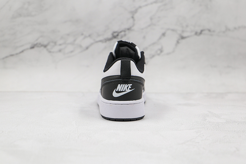 Court Borough Low 2 Gs Black/White/Black 11