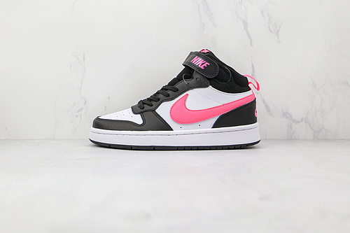 Court Borough Mid 2 Gs White/Black/Pink 19