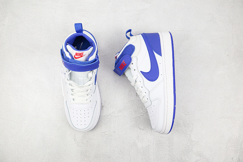 Court Borough Mid 2 Gs White/White/Game Royal 19