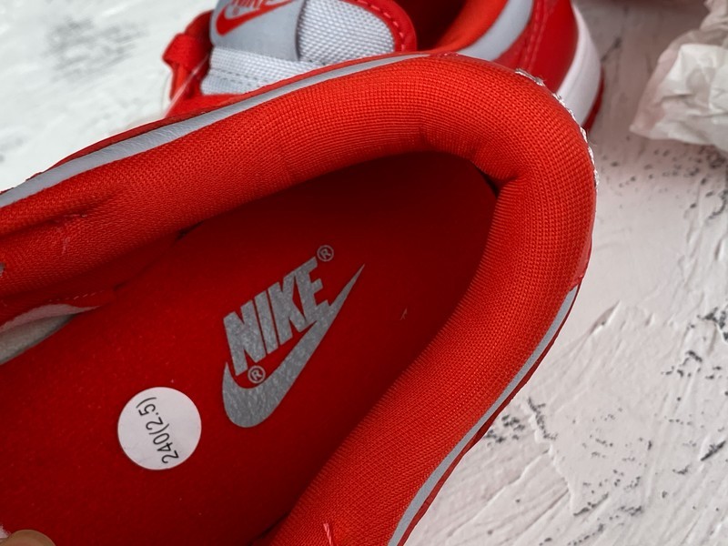 Sb Dunk Low Sp University Red/Grey/White 13