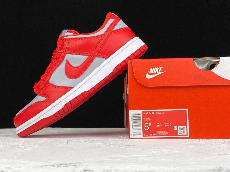 Sb Dunk Low Sp University Red/Grey/White 15