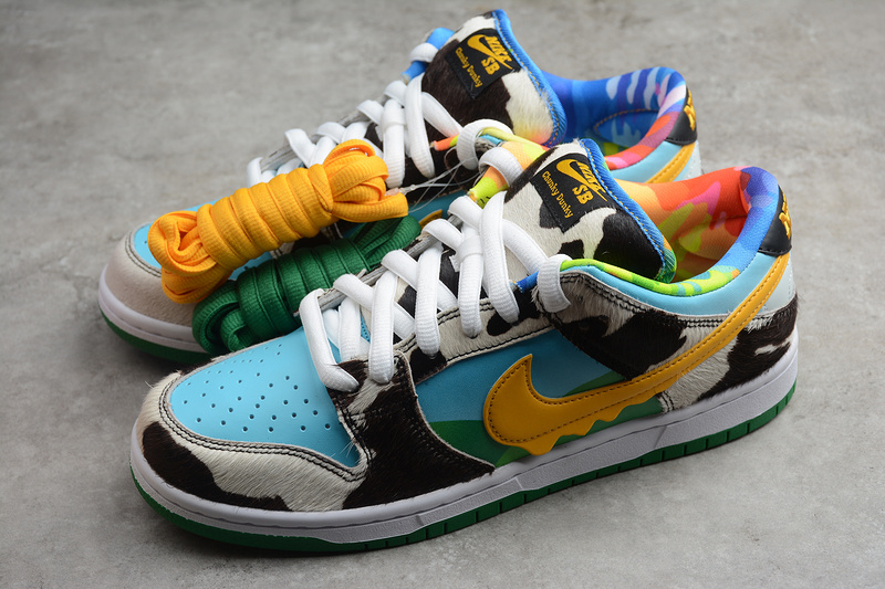 St Sb Dunk Low Ben X Jerry's Chunky Dunky Multi-Color 9