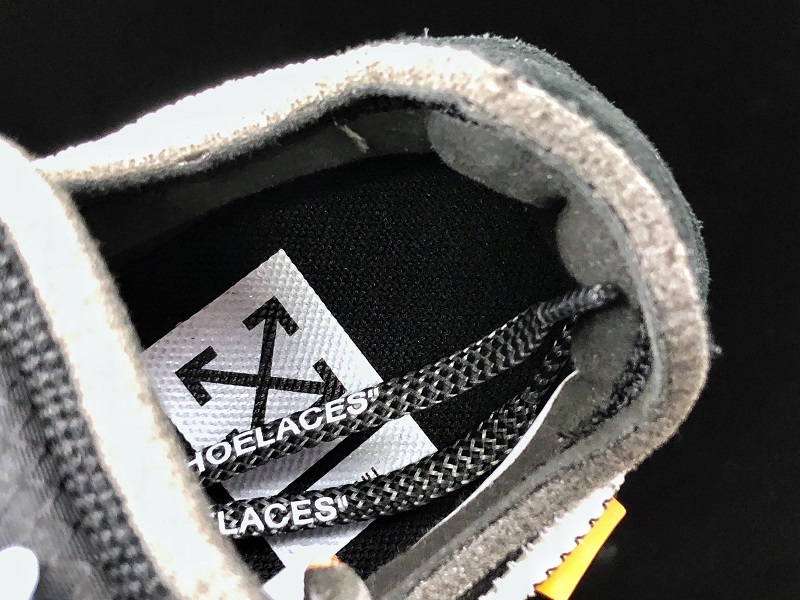 H12 Air Force 1 Low X Ow Black/White-Cone-Black 17