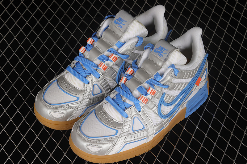 Off-White X Air Rubber Dunk Grey/University Blue/Grey 9