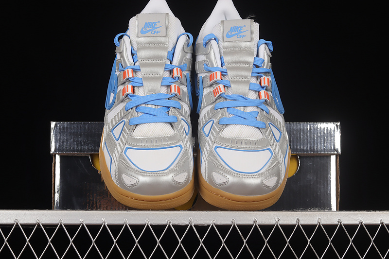 Off-White X Air Rubber Dunk Grey/University Blue/Grey 11