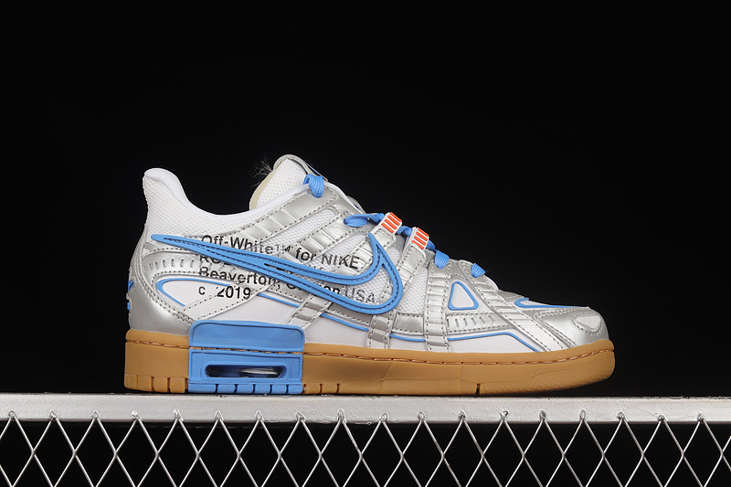 Off-White X Air Rubber Dunk Grey/University Blue/Grey 17