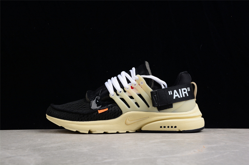 Ow X Air Presto The Ten Black/Black-Muslin 5