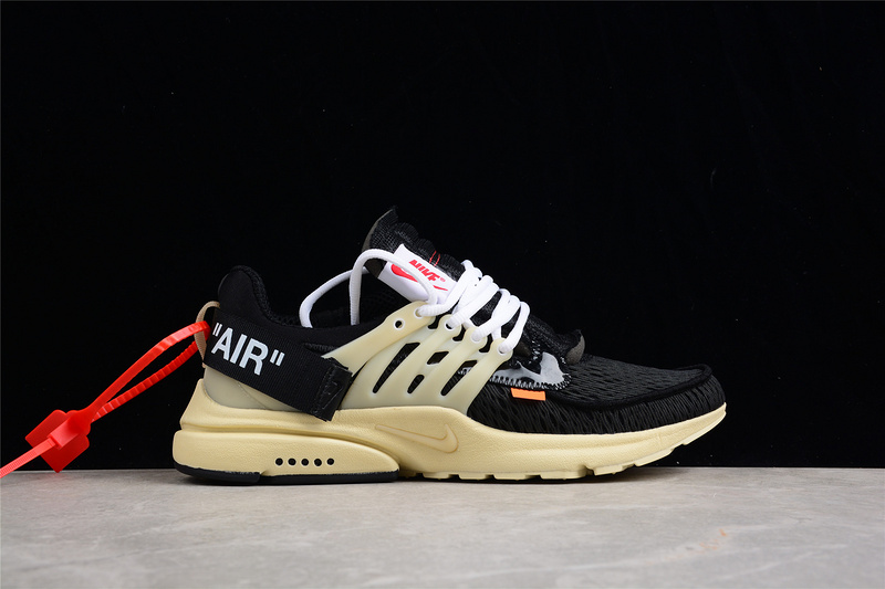 Ow X Air Presto The Ten Black/Black-Muslin 17