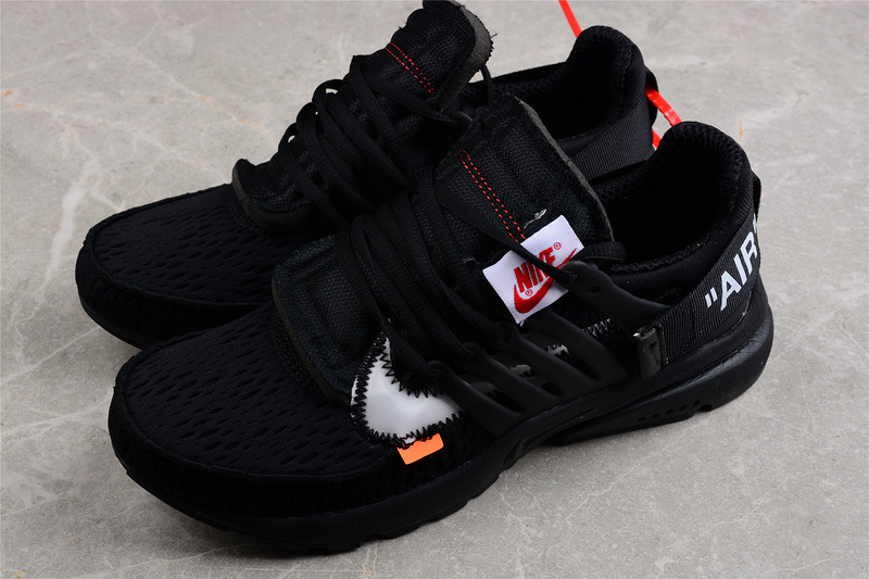 Ow X Air Presto Black/White/Cone 5