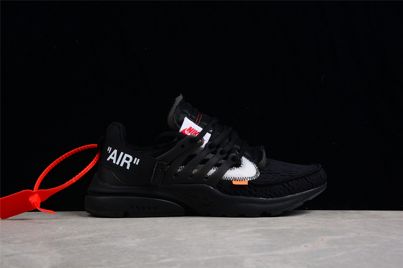 Ow X Air Presto Black/White/Cone 21