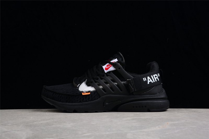 Ow X Air Presto Black/White/Cone 33