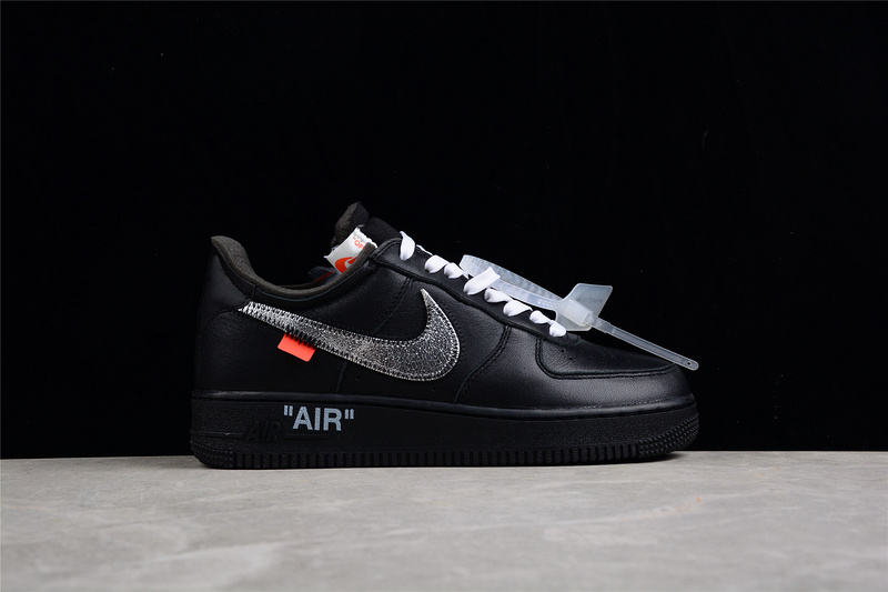 Ow X Air Force 1 Low 07 Moma Black/Metallic Silver 27