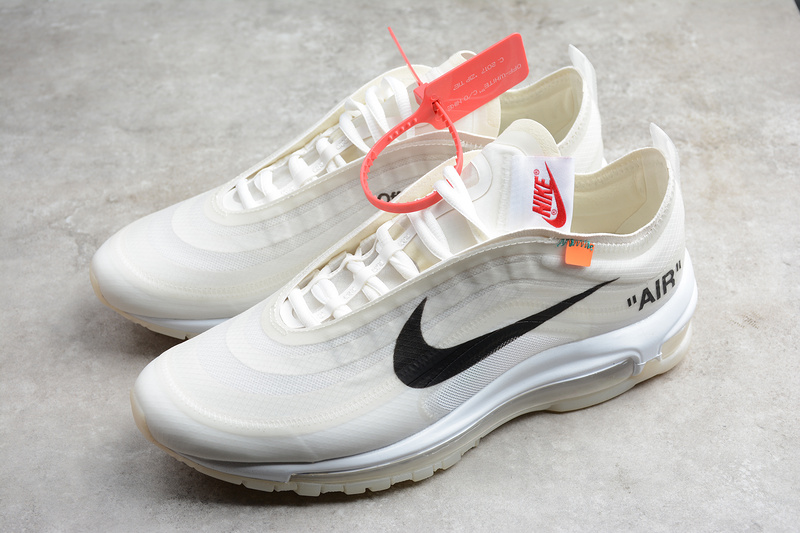 Gt Ow X Air Max 97 White/Cone-Ice Blue 23