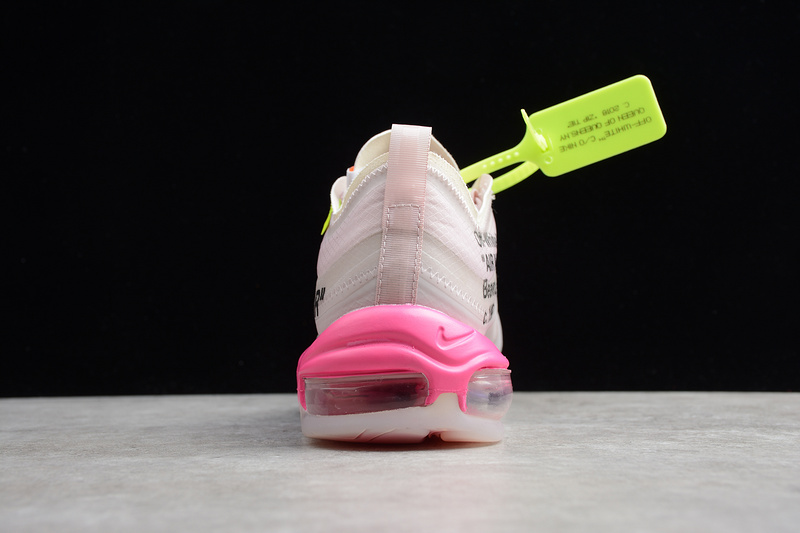 Gt Ow X Air Max 97 Queen Ny Elemental Rose/Black 19