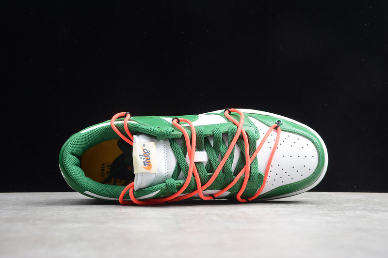 Gz Off-White X Futura X Dunk Low Powder Green/White 3