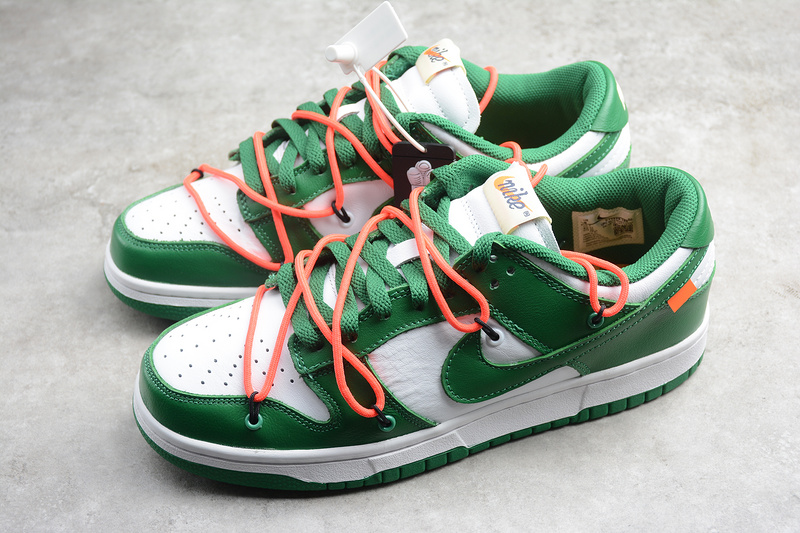 Gz Off-White X Futura X Dunk Low Powder Green/White 13