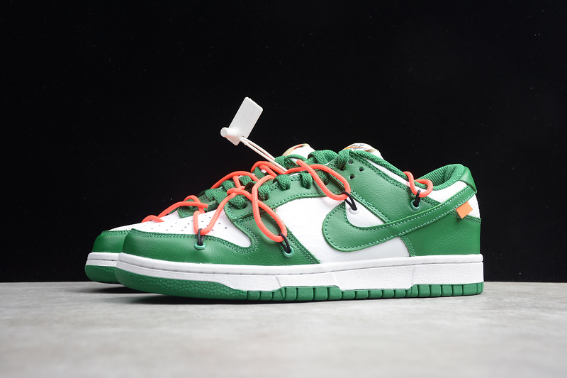 Gz Off-White X Futura X Dunk Low Powder Green/White 29