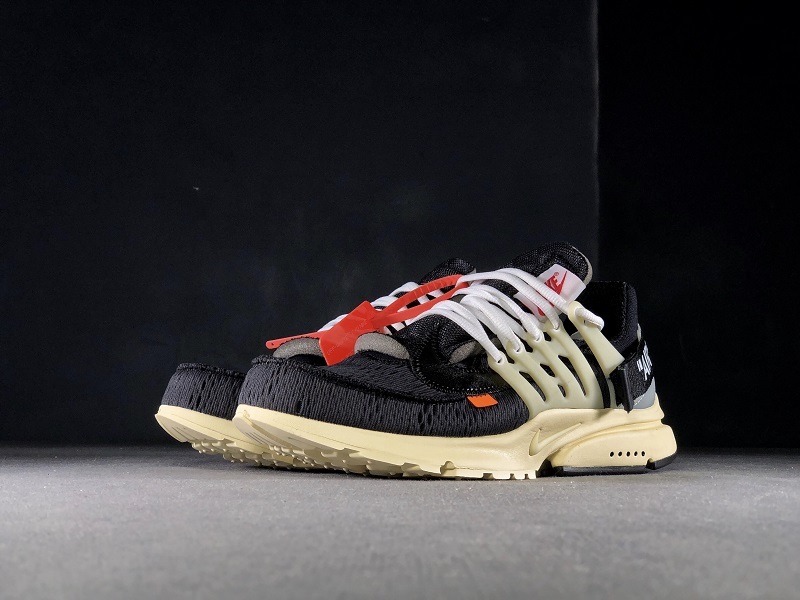 H12 Air Presto X Ow White 2018 Black/Black-Muslin 3