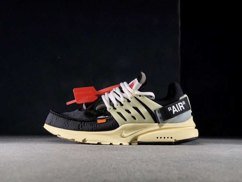 H12 Air Presto X Ow White 2018 Black/Black-Muslin 5