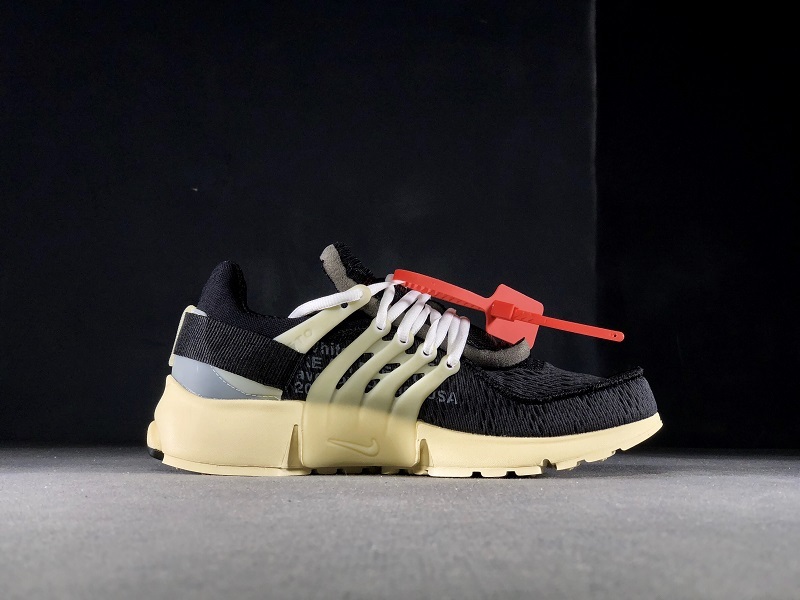 H12 Air Presto X Ow White 2018 Black/Black-Muslin 11