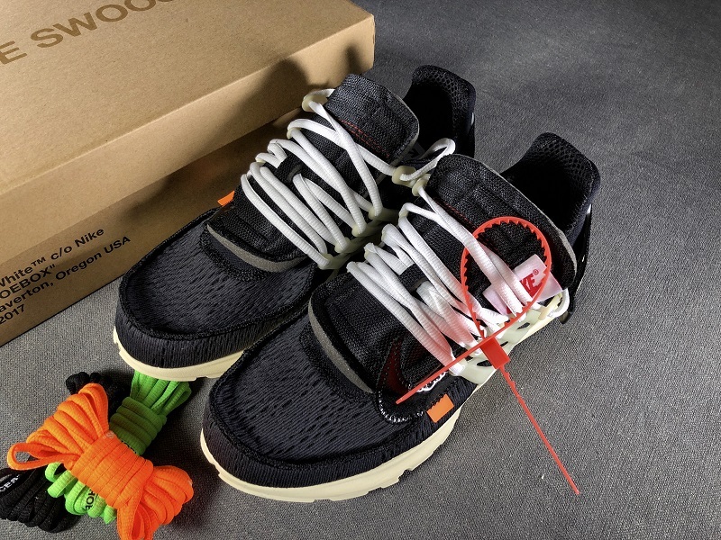 H12 Air Presto X Ow White 2018 Black/Black-Muslin 19