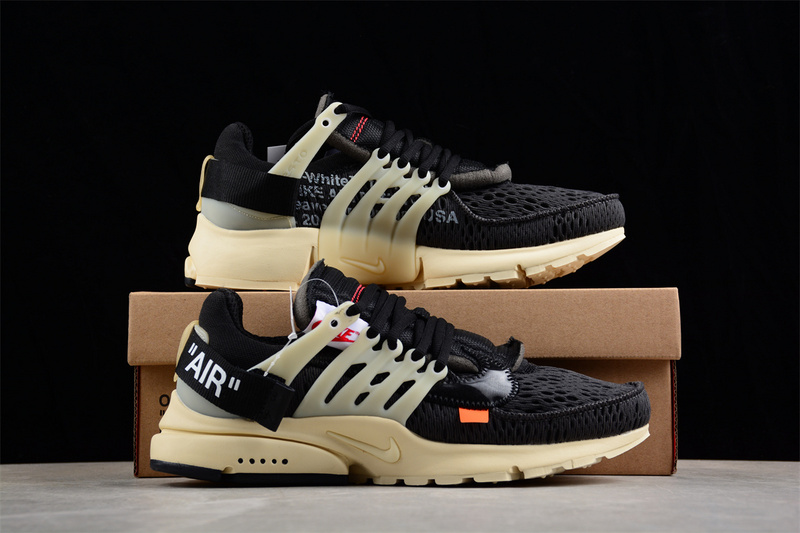 Off-White X Air Presto The Ten Black/Black-Muslin 7