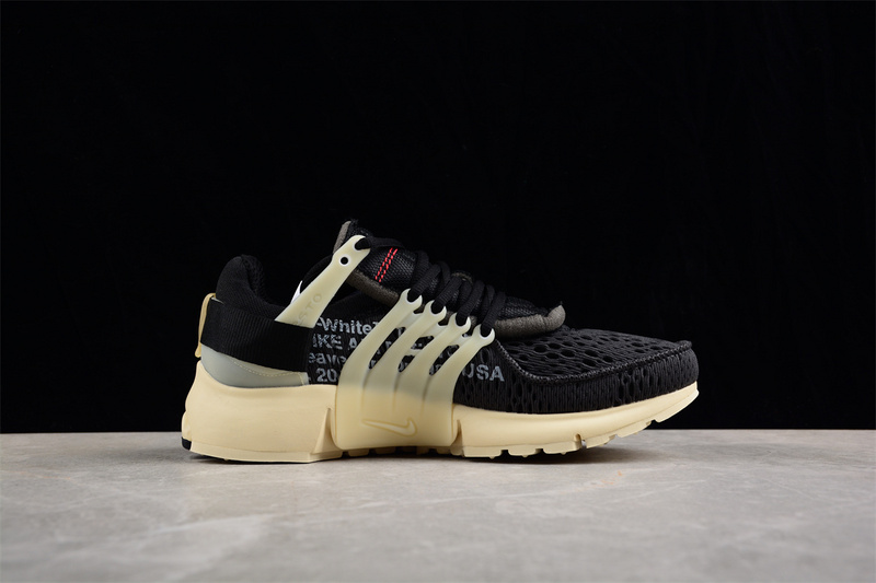 Off-White X Air Presto The Ten Black/Black-Muslin 11