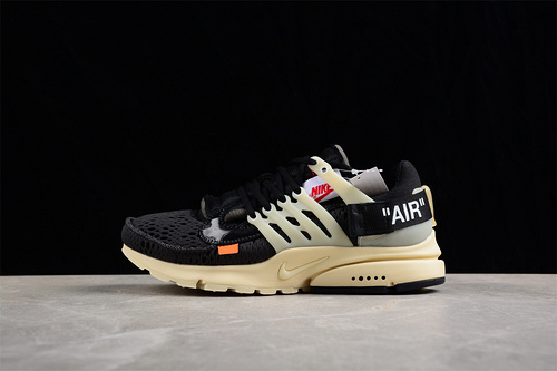 Off-White X Air Presto The Ten Black/Black-Muslin 13