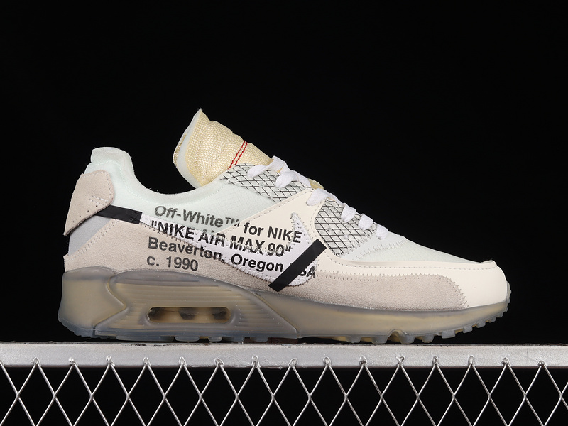 Off-White X Air Max 90 The Ten Sail/White/Muslin 5