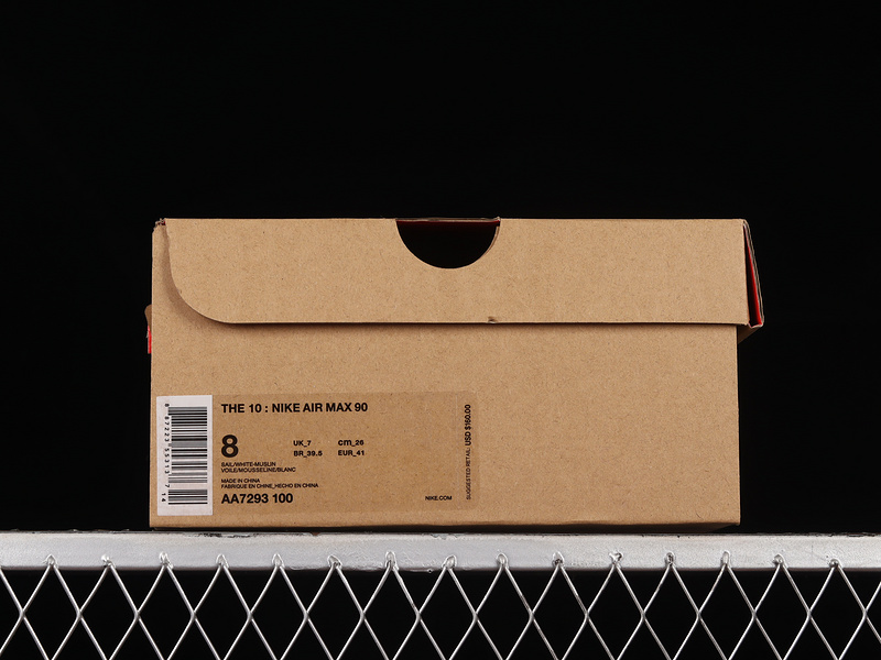 Off-White X Air Max 90 The Ten Sail/White/Muslin 23