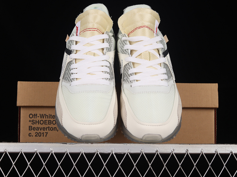 Off-White X Air Max 90 The Ten Sail/White/Muslin 25