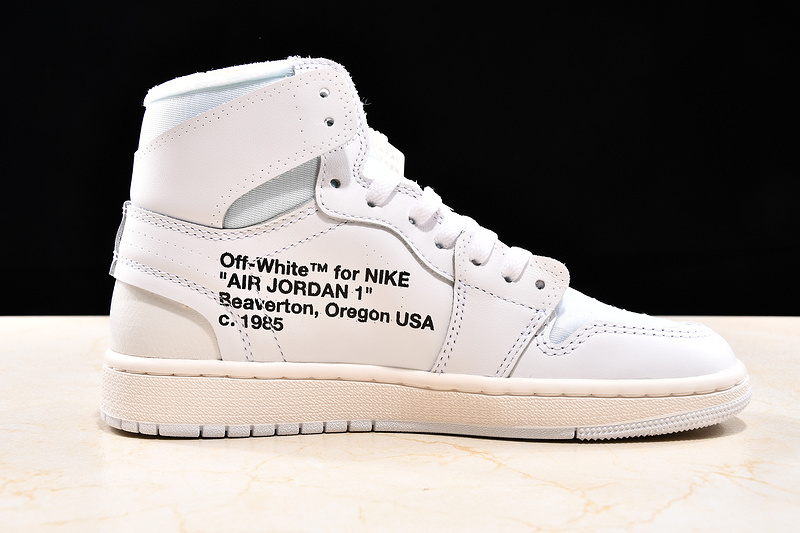 Get Air Jordan 1 Retro High Gs X Off White White 33