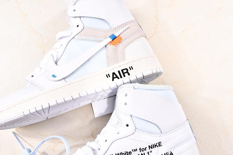 Get Air Jordan 1 Retro High Gs X Off White White 39