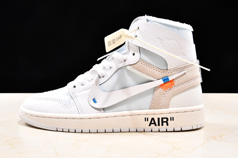 Get Air Jordan 1 Retro High Gs X Off White White 57