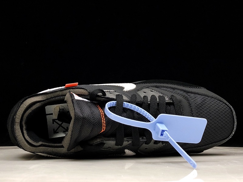 H12 Air Max 90 Off-White Black/Black-Cone-White 35