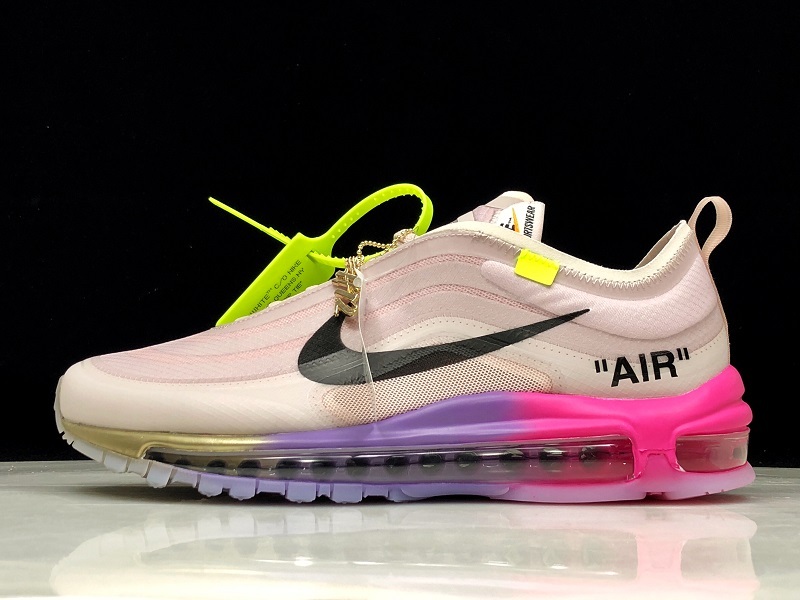 H12 Off-White X Air Max 97 Queen Ny Elemental Rose/Black 21