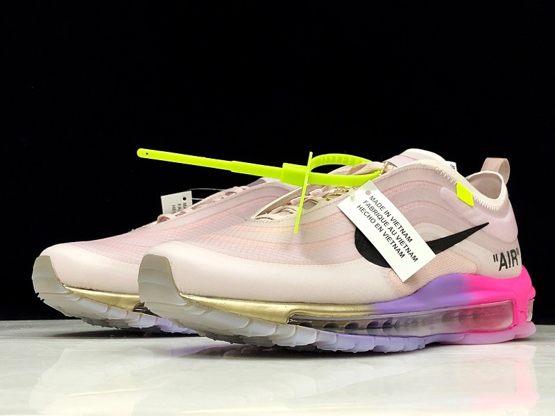 H12 Off-White X Air Max 97 Queen Ny Elemental Rose/Black 27