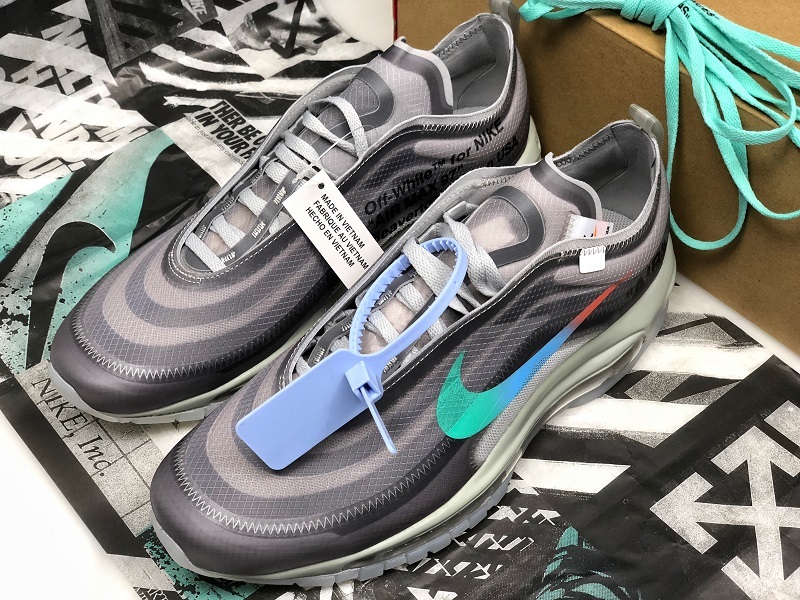 Bc Off-White X Air Max 97 Menta Menta-Wolf/Grey-White 29