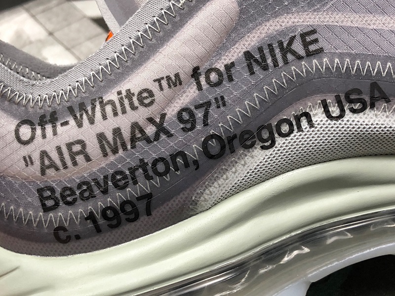 Bc Off-White X Air Max 97 Menta Menta-Wolf/Grey-White 41