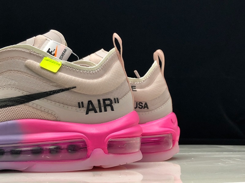 Bc Off-White Air Max 97 Queen Ny Elemental Rose/Black 35